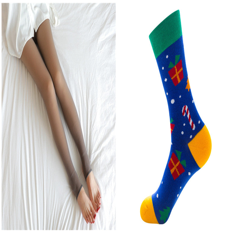 Thermo-Strumpfhose mit Fleece-Futter