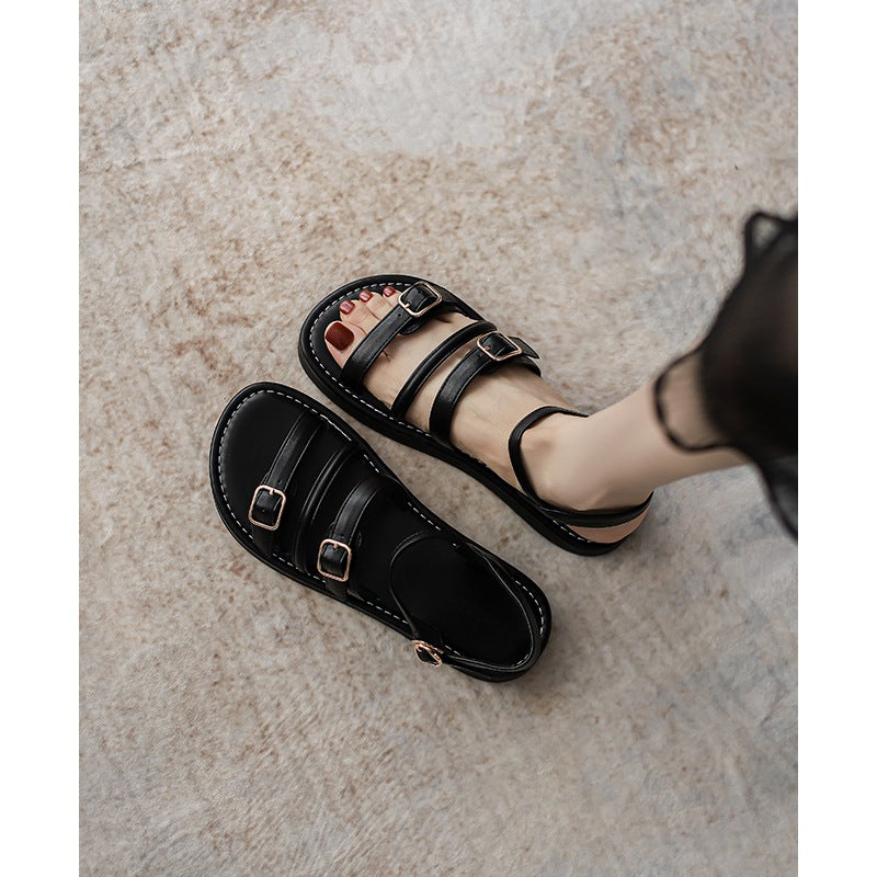 Flache Riemchen-Sandalen für Strand und Freizeit – Bild 8 | LuxeStyle