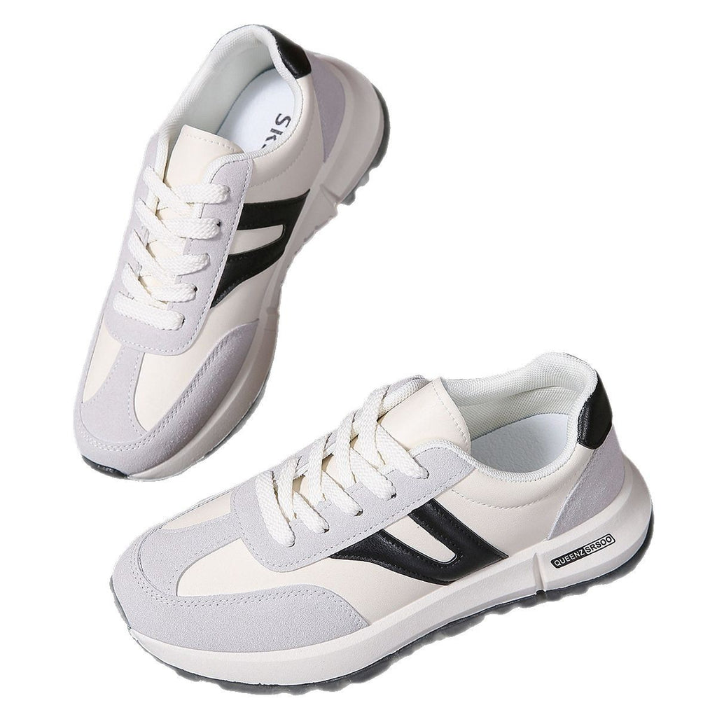 Atmungsaktive Mesh-Sneaker mit flacher Sohle