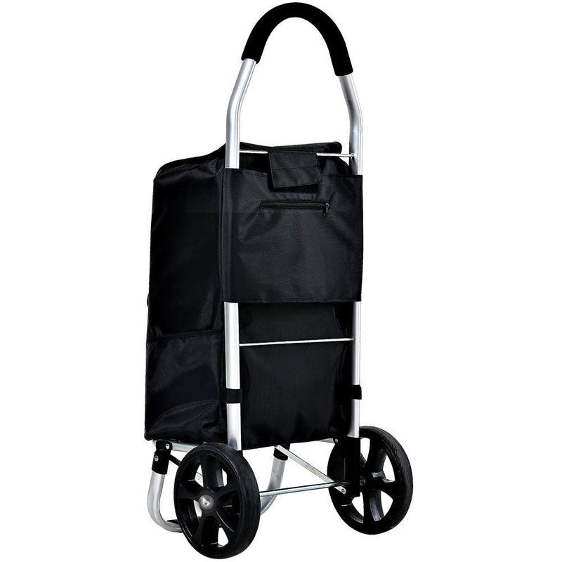 Faltbarer Einkaufstrolley aus Aluminium