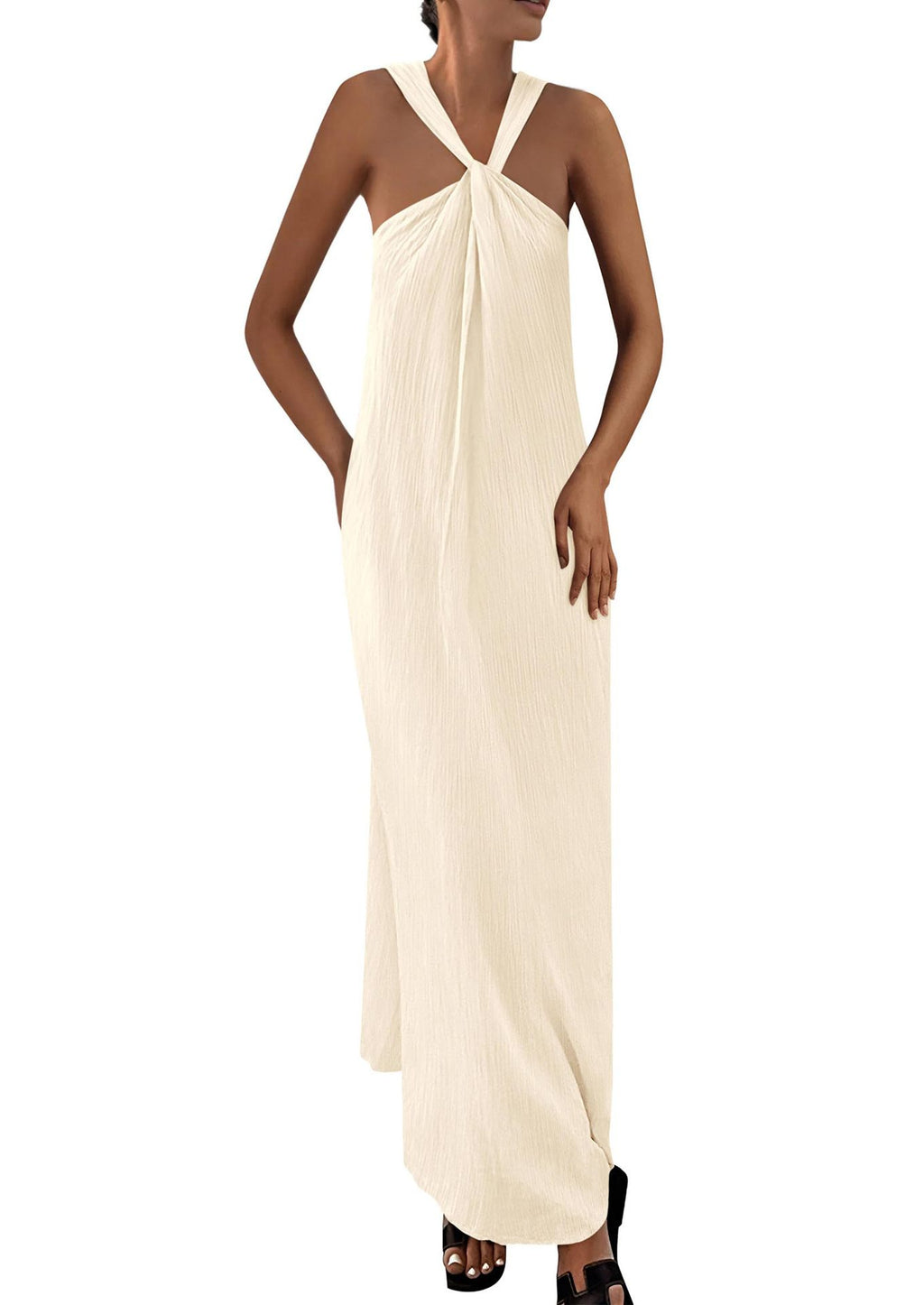 Strandkleid «Playa» – Halter mit Schnür-Detail