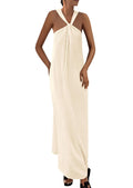 Strandkleid «Playa» – Halter mit Schnür-Detail