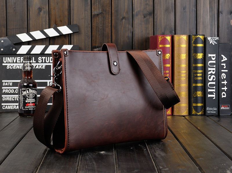 Herren Umhängetasche im Retro-Stil