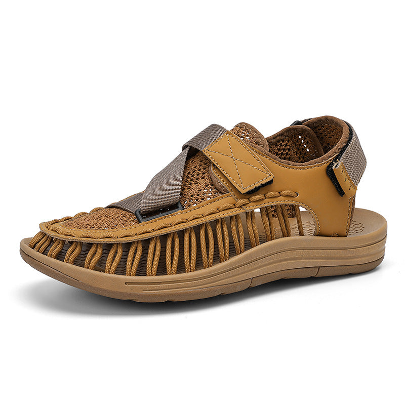 Herren Sandalen im Flecht-Design