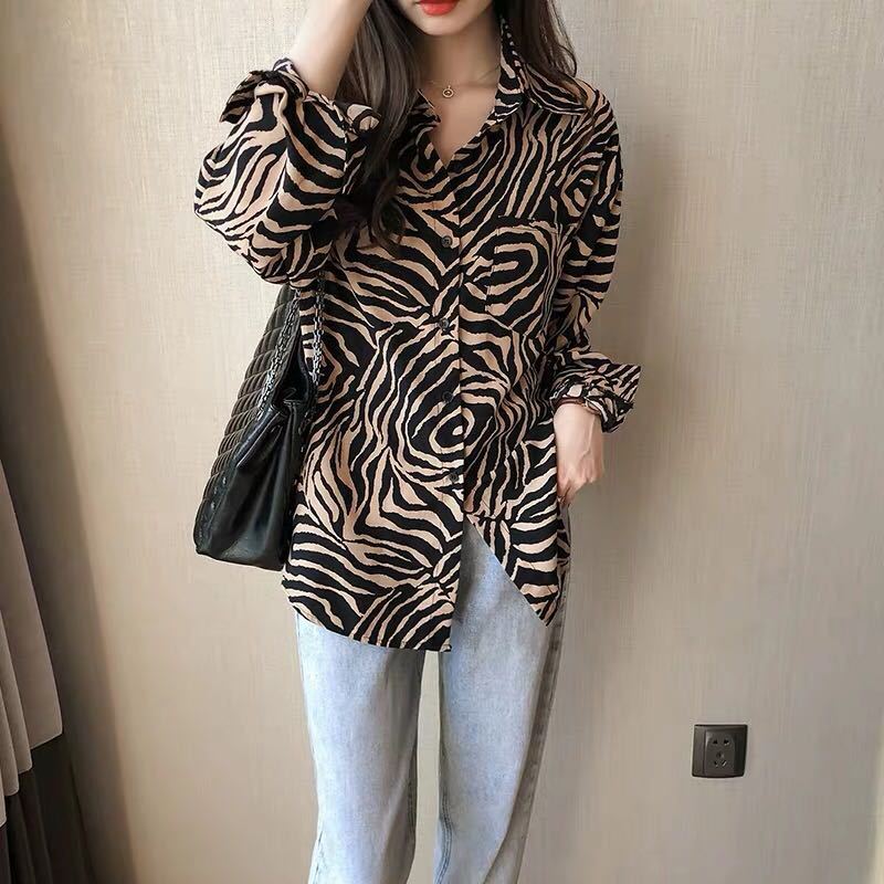 Retro Langarmshirt gestreift – Bild 3 | LuxeStyle