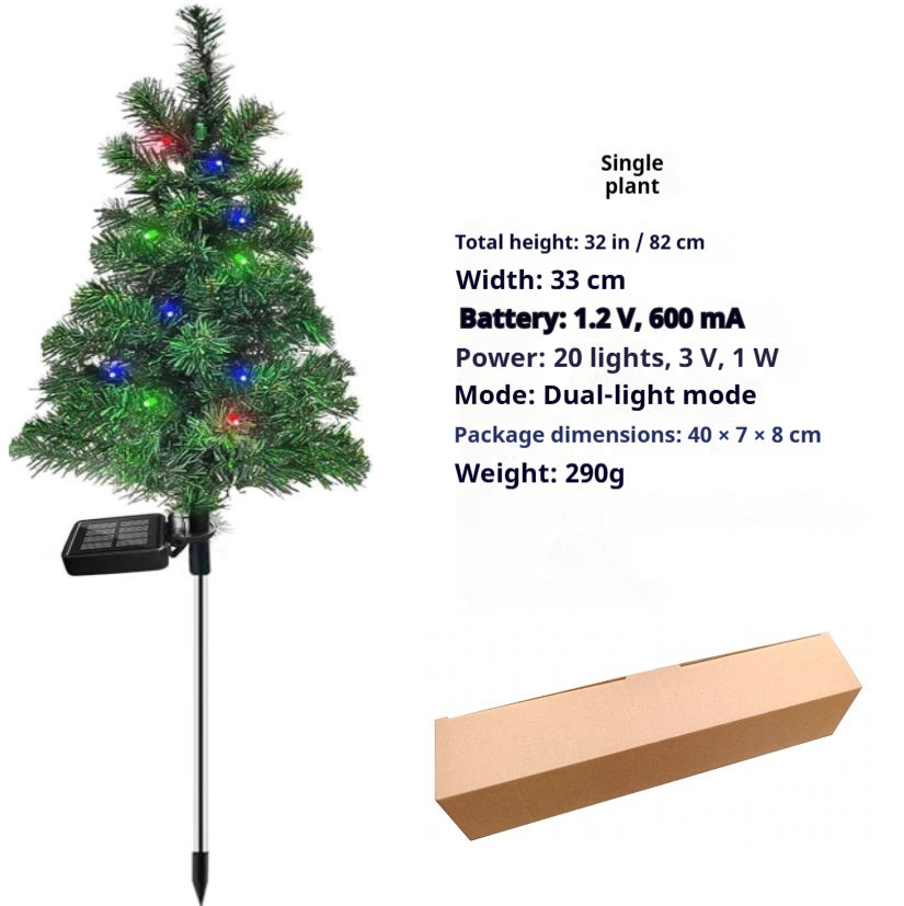 Solarer Weihnachtsbaum für Garten | LuxeStyle