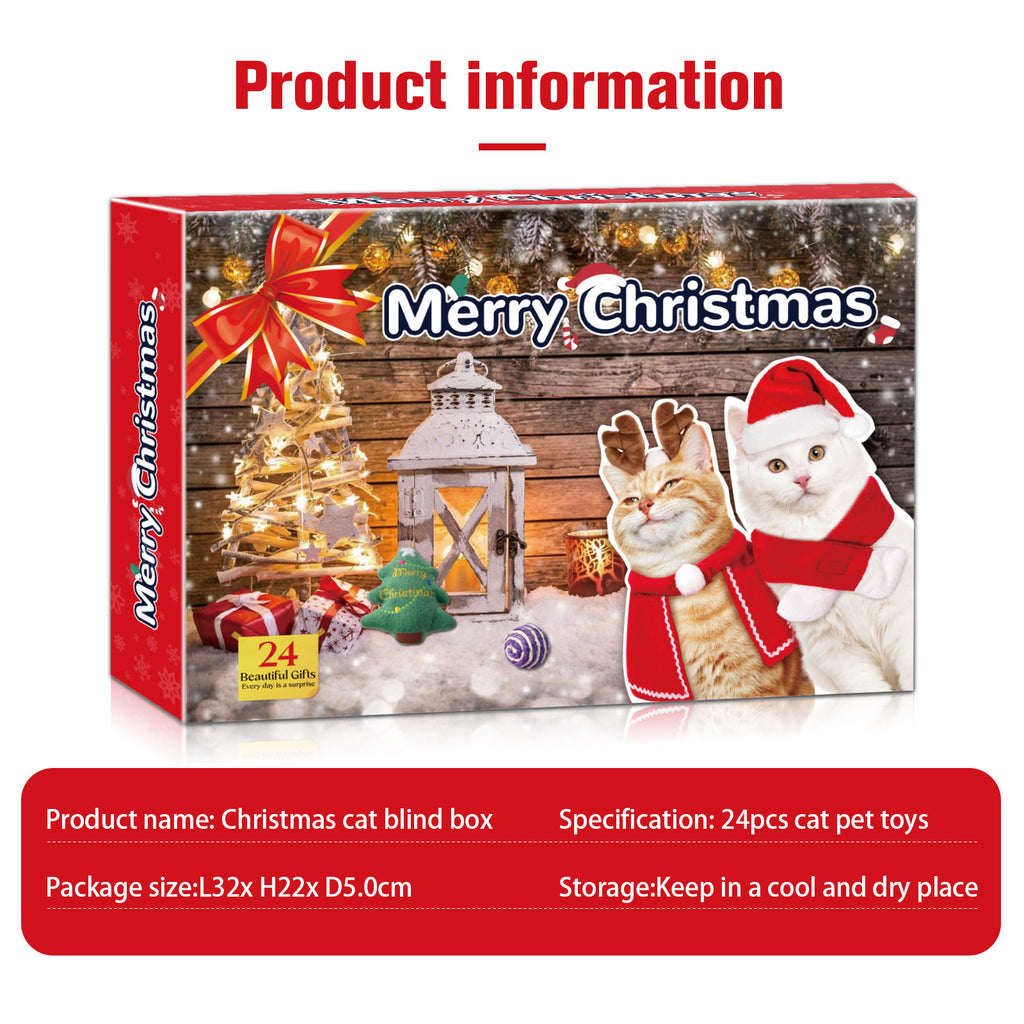 Weihnachts-Countdown Katzen Spielzeug