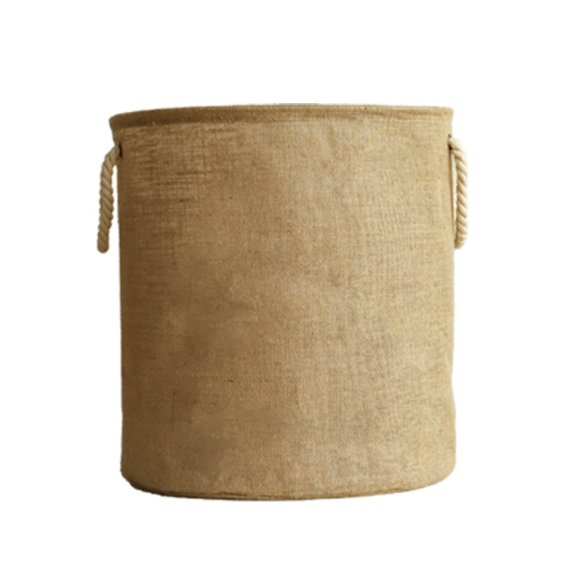 Jute Wäschekorb