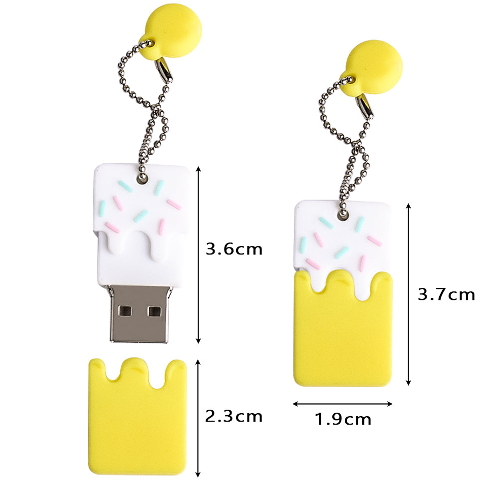 Mini USB-Stick mit Cartoon-Anhänger