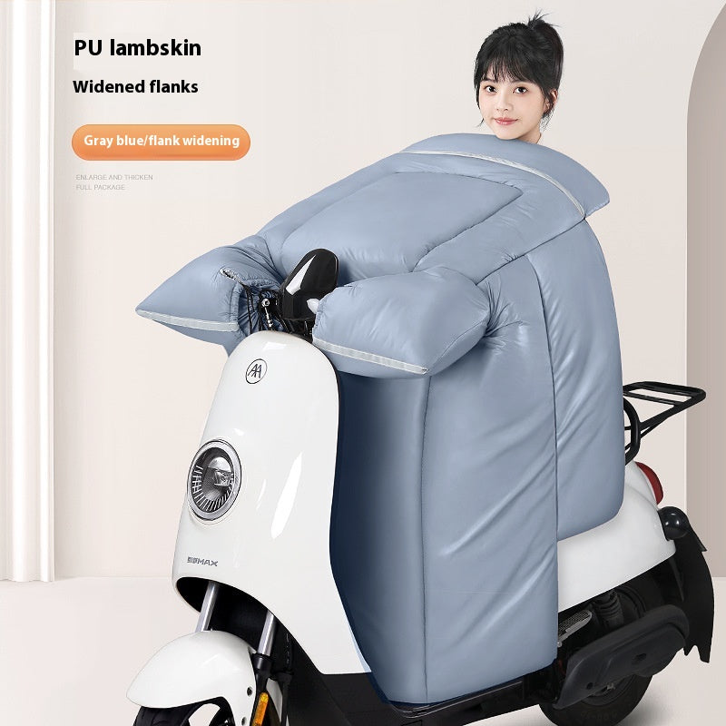 Regendichter Windschutz für E-Scooter & Töffli