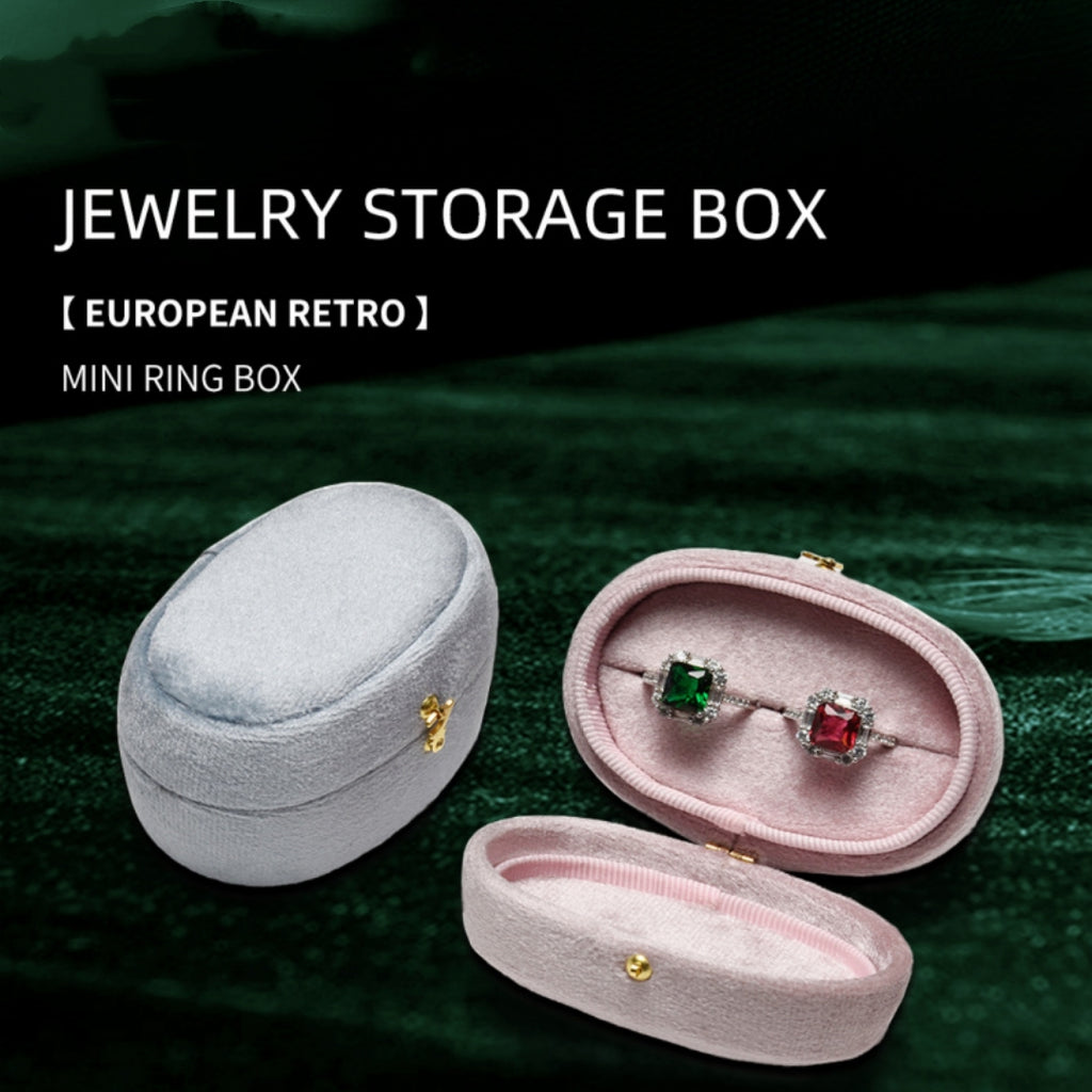 Samt Schmuckaufbewahrungsbox | LuxeStyle