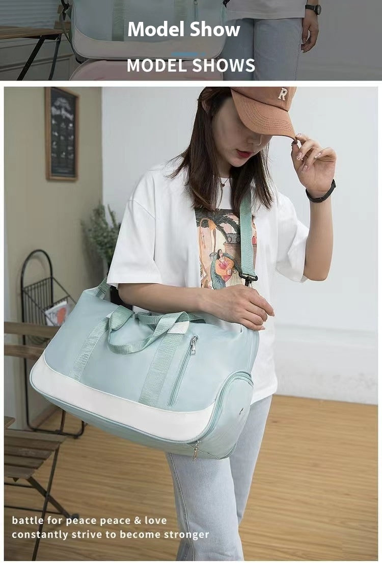 Einseitige Crossbody-Reisetasche 20-35 L – Bild 10 | LuxeStyle