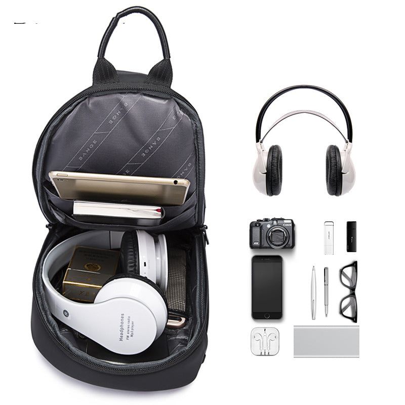 Schulter-Brusttasche wasserdicht Herren – Bild 5 | LuxeStyle