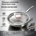 Induktionskocher 2,5 mm – non‑stick, Glasdeckel | LuxeStyle