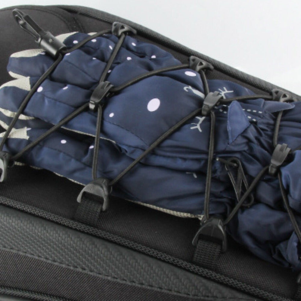 Motorrad-Hecktasche, Grau