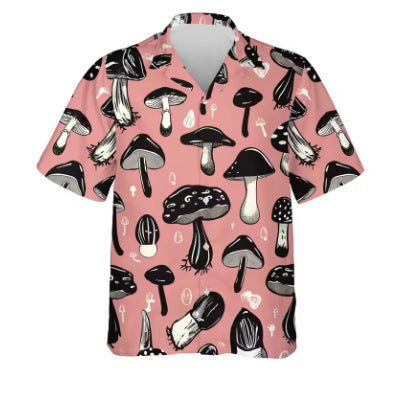 Herren-Shirt mit abstraktem Muster – Bild 2 | LuxeStyle
