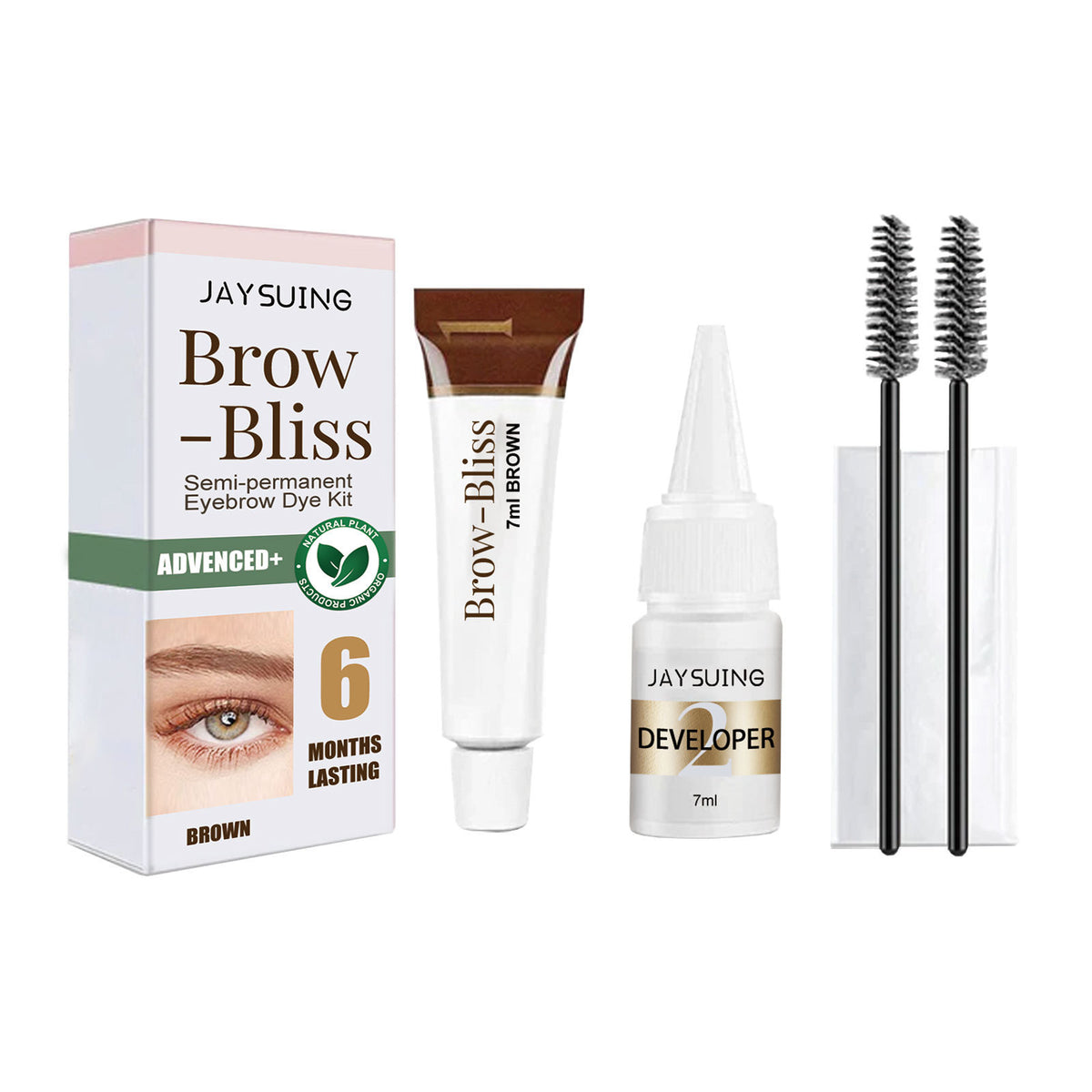 Wasserfestes 2-in-1 Wimpern- & Augenbrauenfärbe-Set – Bild 16 | LuxeStyle
