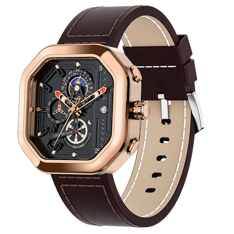 Herrenuhr Premium Sense Square Business | LuxeStyle