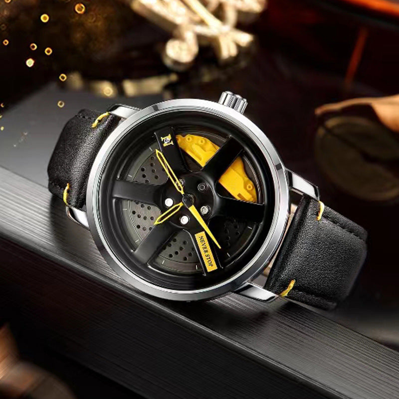 Quarz-Herrenuhr mit Milanaise-Armband