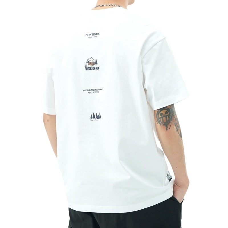 Herren T-Shirt Baumwolle American Style