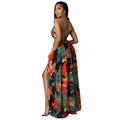 Damen Maxikleid mit Print – Bild 12 | LuxeStyle