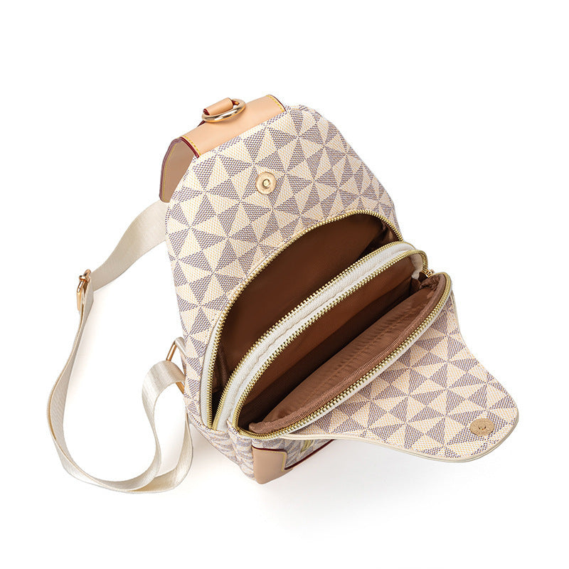 Retro-Brusttasche für Herren