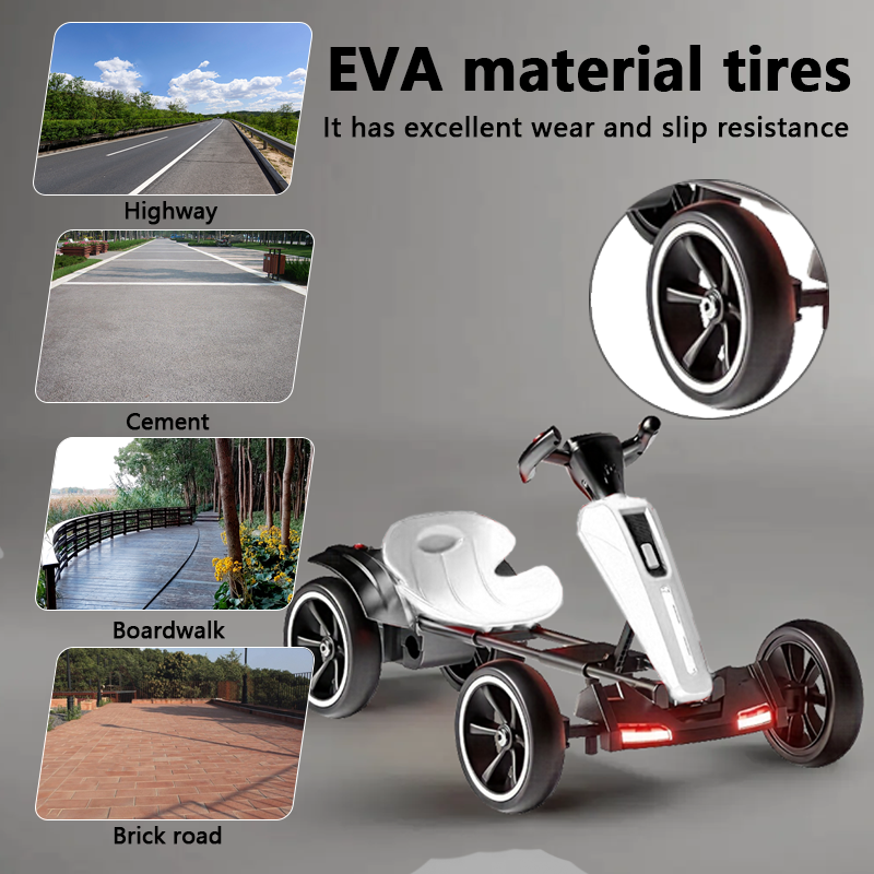 Kinder Elektro Go-Kart mit Pedalen