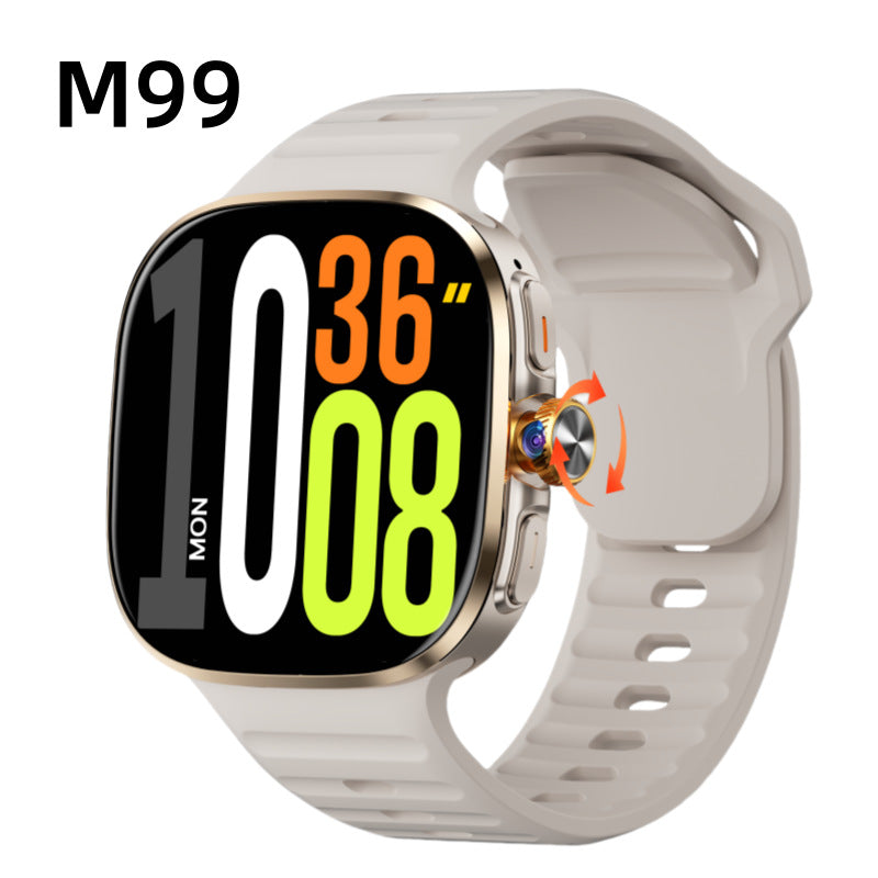 M99 Smartwatch mit grossem AMOLED-Display