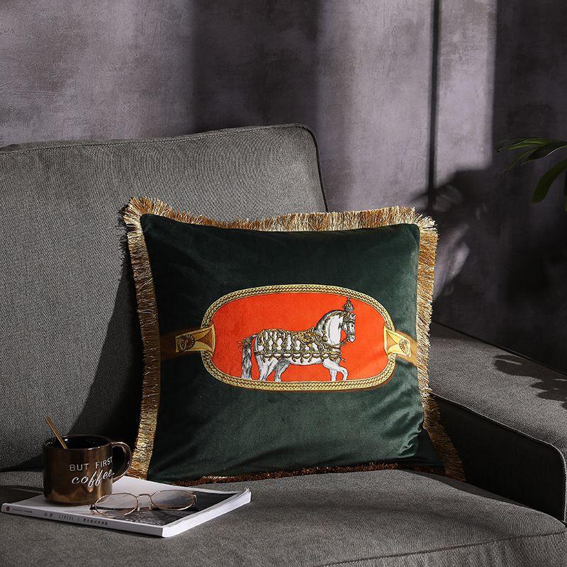 Fransen-Kissen mit doppelseitigem Print – Bild 13 | LuxeStyle
