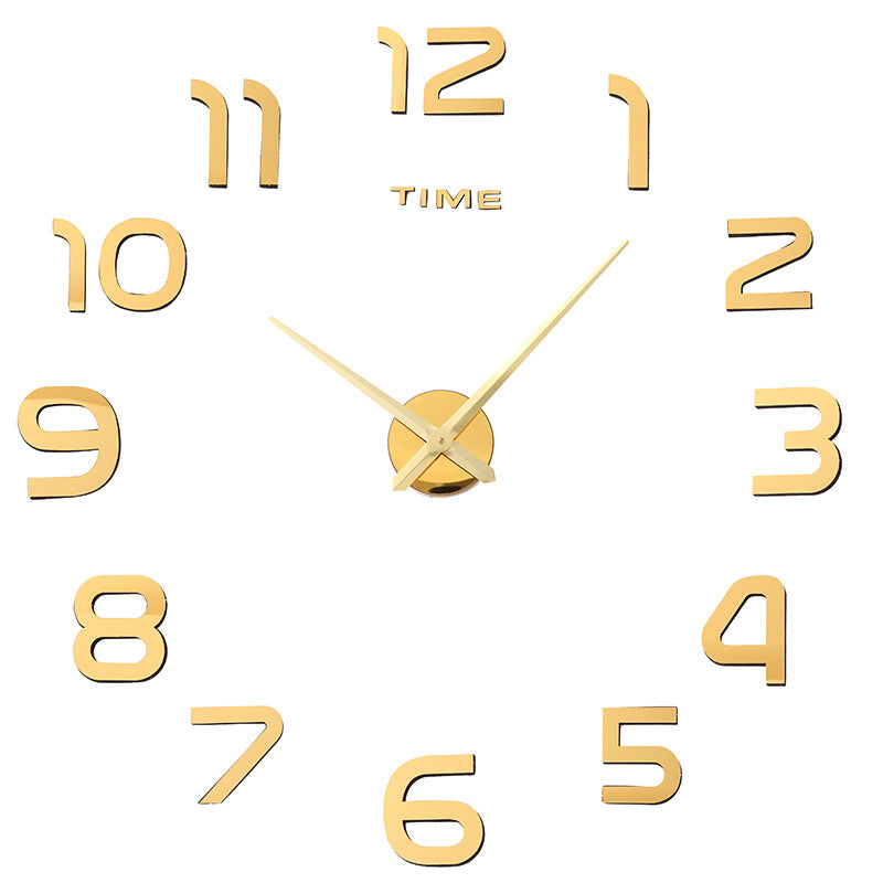 DIY 3D Wanduhr aus Acryl – verschiedene Grössen