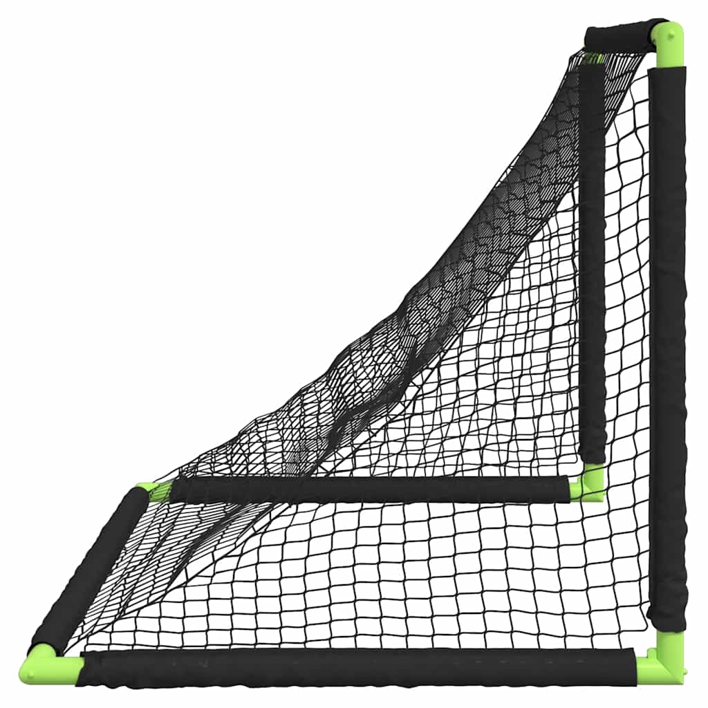 Faltbares Kinderfussballtor, Schwarz