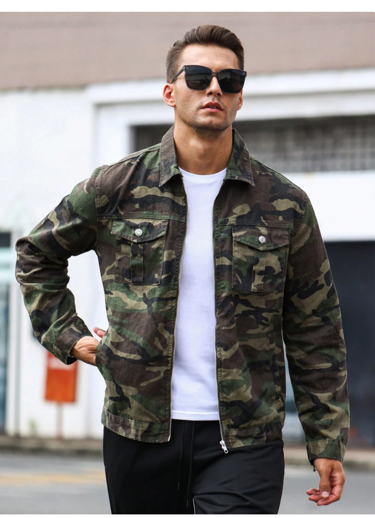 Taillierte Jeansjacke für Herren – Y110S