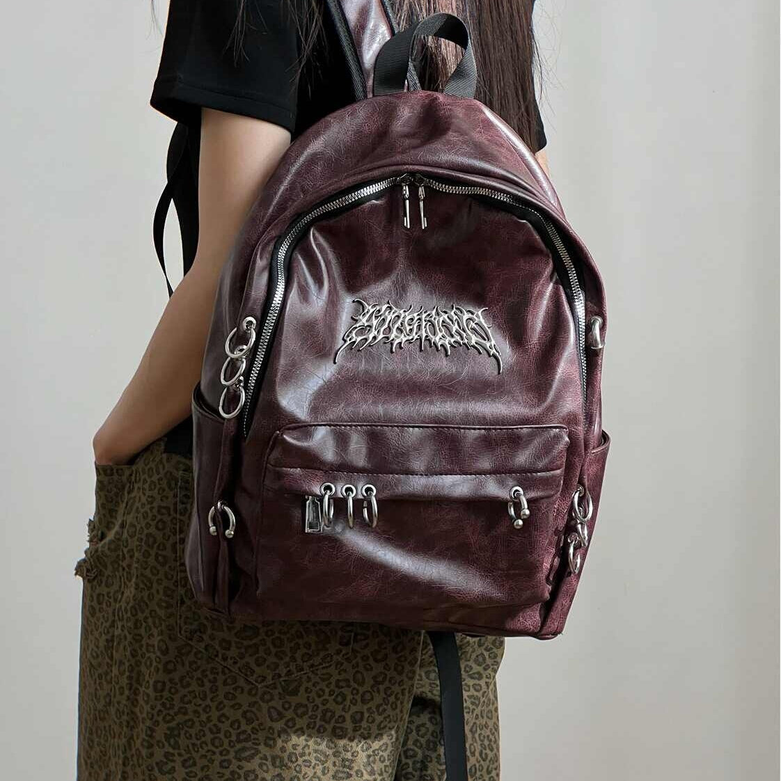 Punk-Rucksack mit hoher Kapazität | LuxeStyle