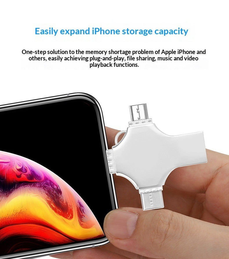 4-in-1 Multi-Device USB Stick
