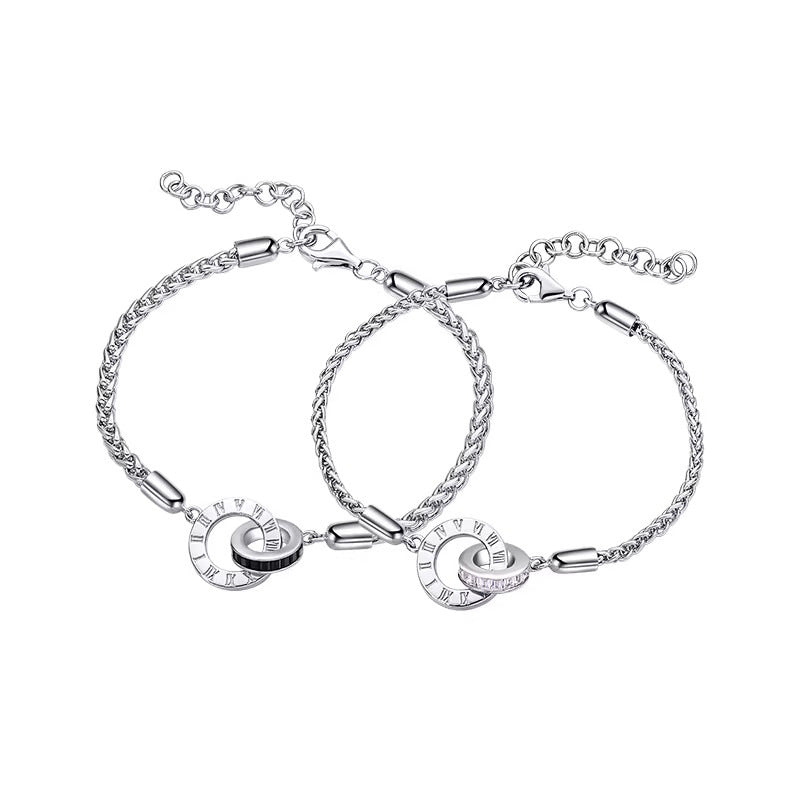 Sterling-Silber-Liebesarmband – Bild 6 | LuxeStyle