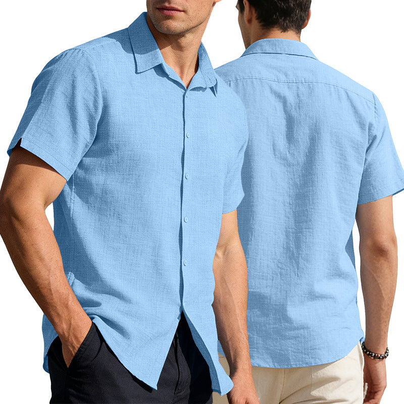 Herren Kurzarm-Hemd Breeze