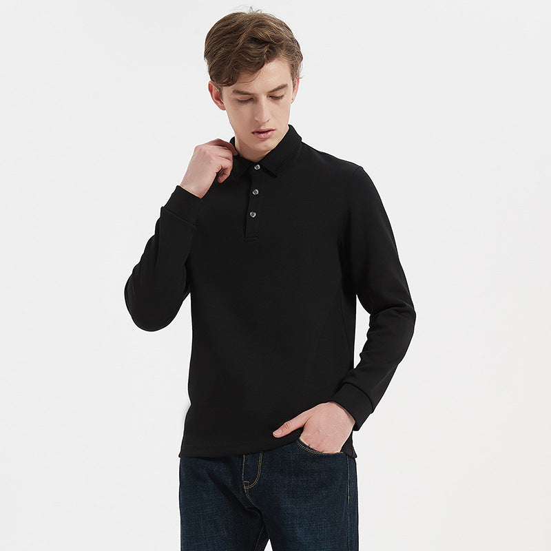 Langarm-Poloshirt