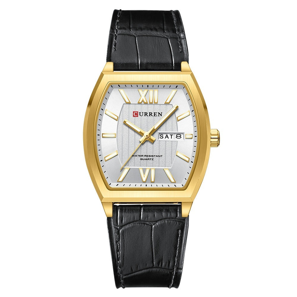Lederarmbanduhr für Paare