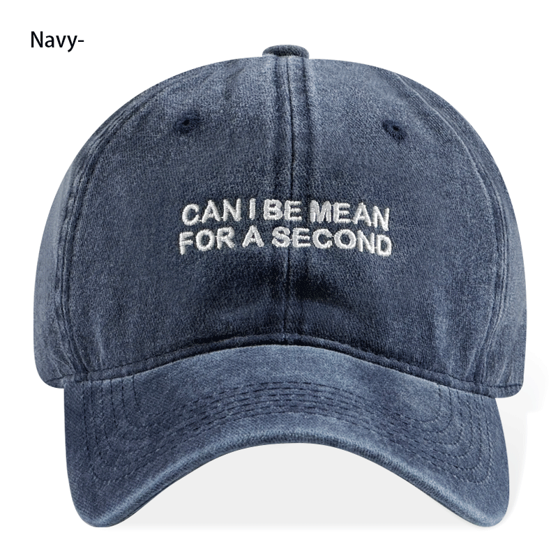 Baseball-Cap «Navy» – Washed Cotton