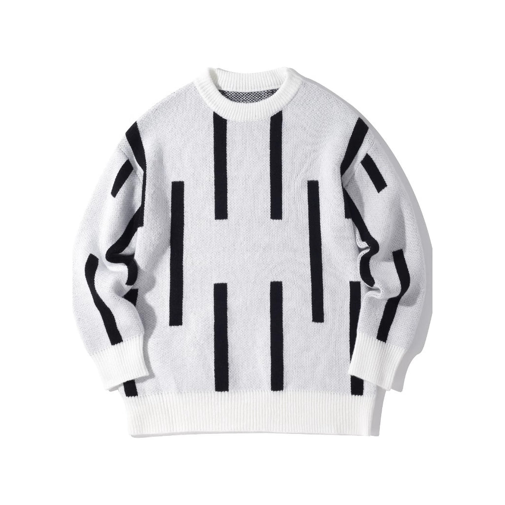 Farbblock-Pullover für Herren