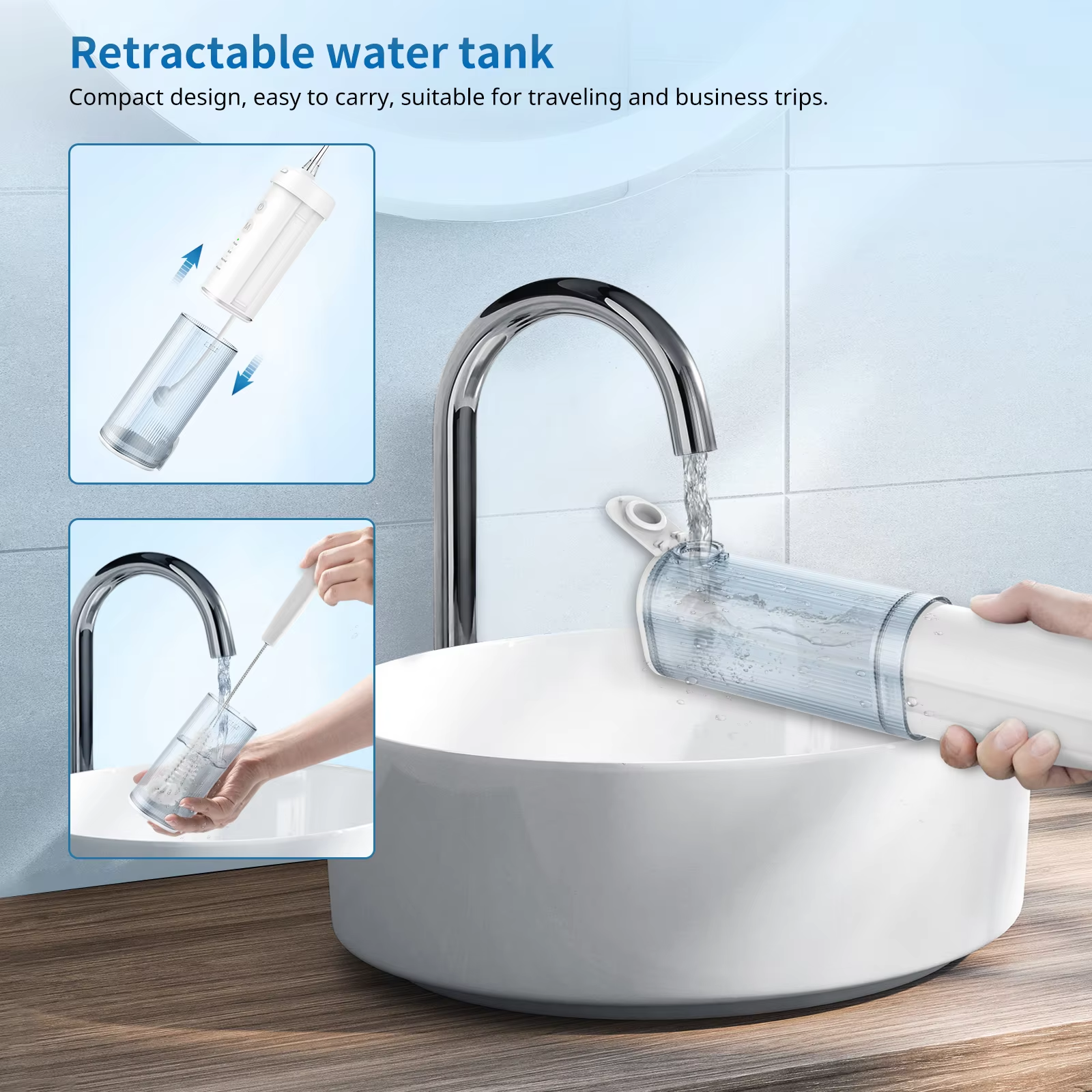 V1, Tragbarer Wasser-Flosser