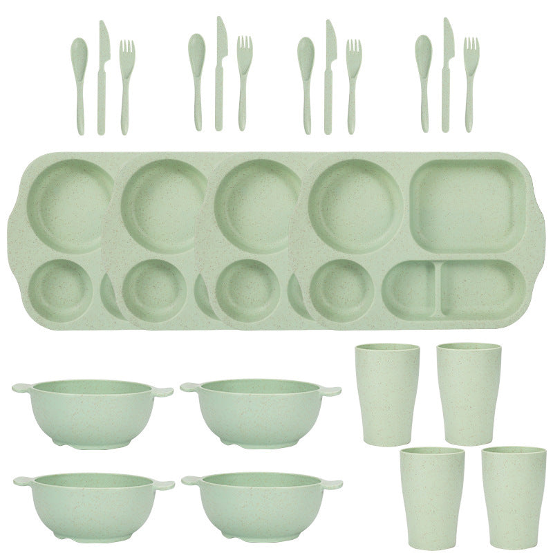 Wheat Straw Kinder-Geschirr Set