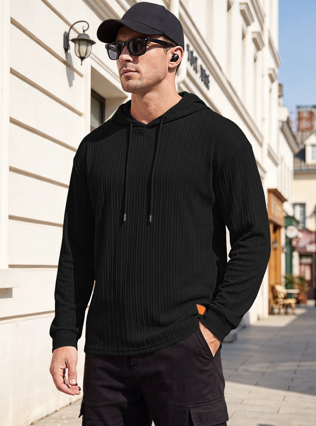Herren Jacquard Pullover