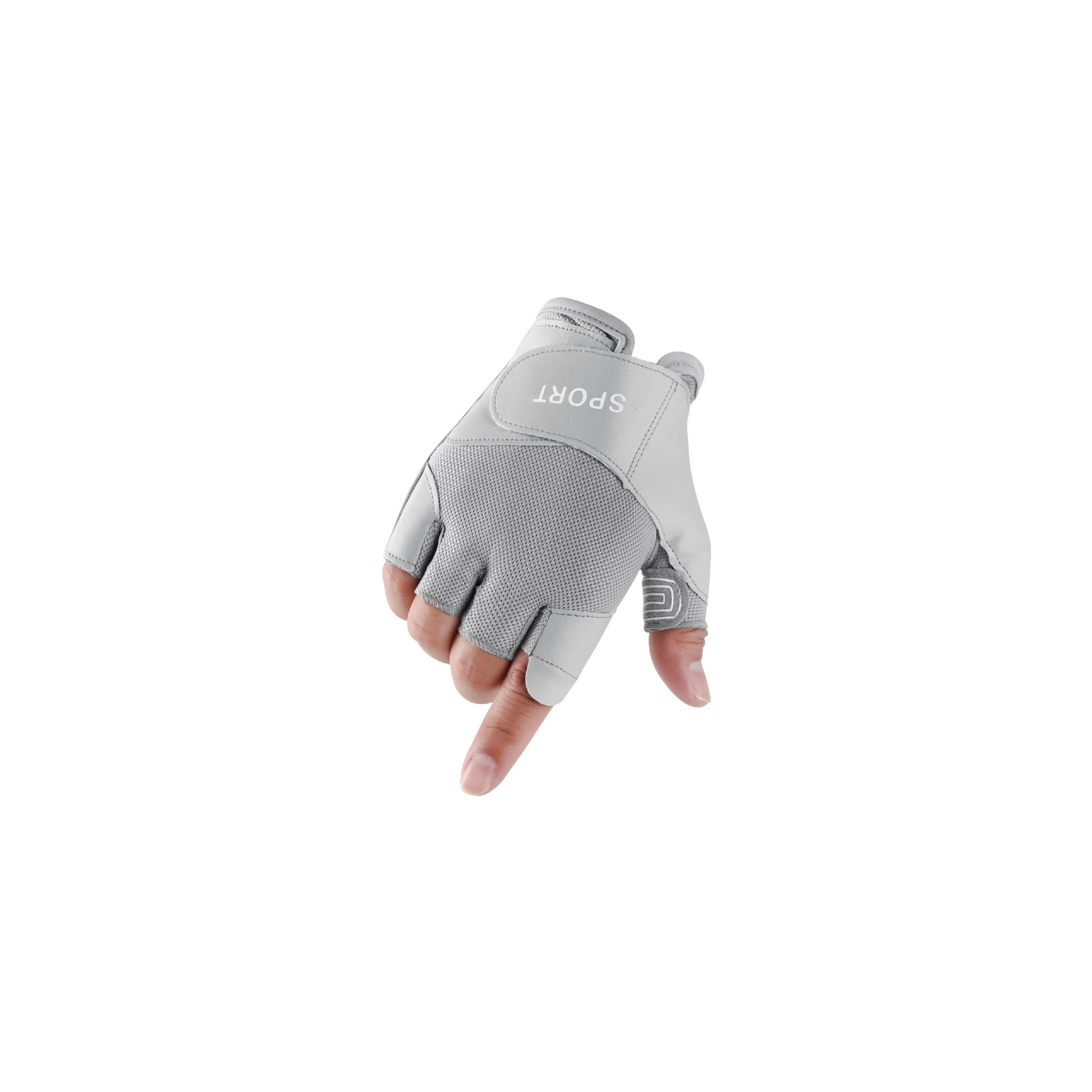 Leichte, atmungsaktive Halbfinger-Handschuhe