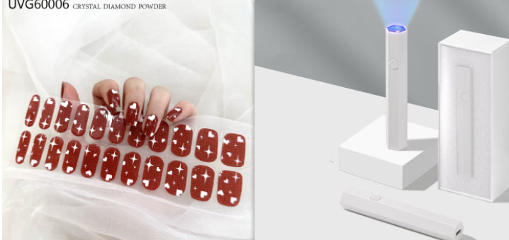 Blush UV Semi-Cured Gel-Nagelsticker – Bild 13 | LuxeStyle