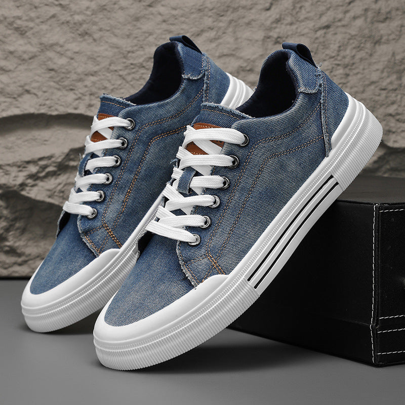 Atmungsaktive Canvas-Sneaker für Herren – Bild 3 | LuxeStyle