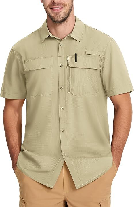 Leichte Outdoor-Herrenbluse