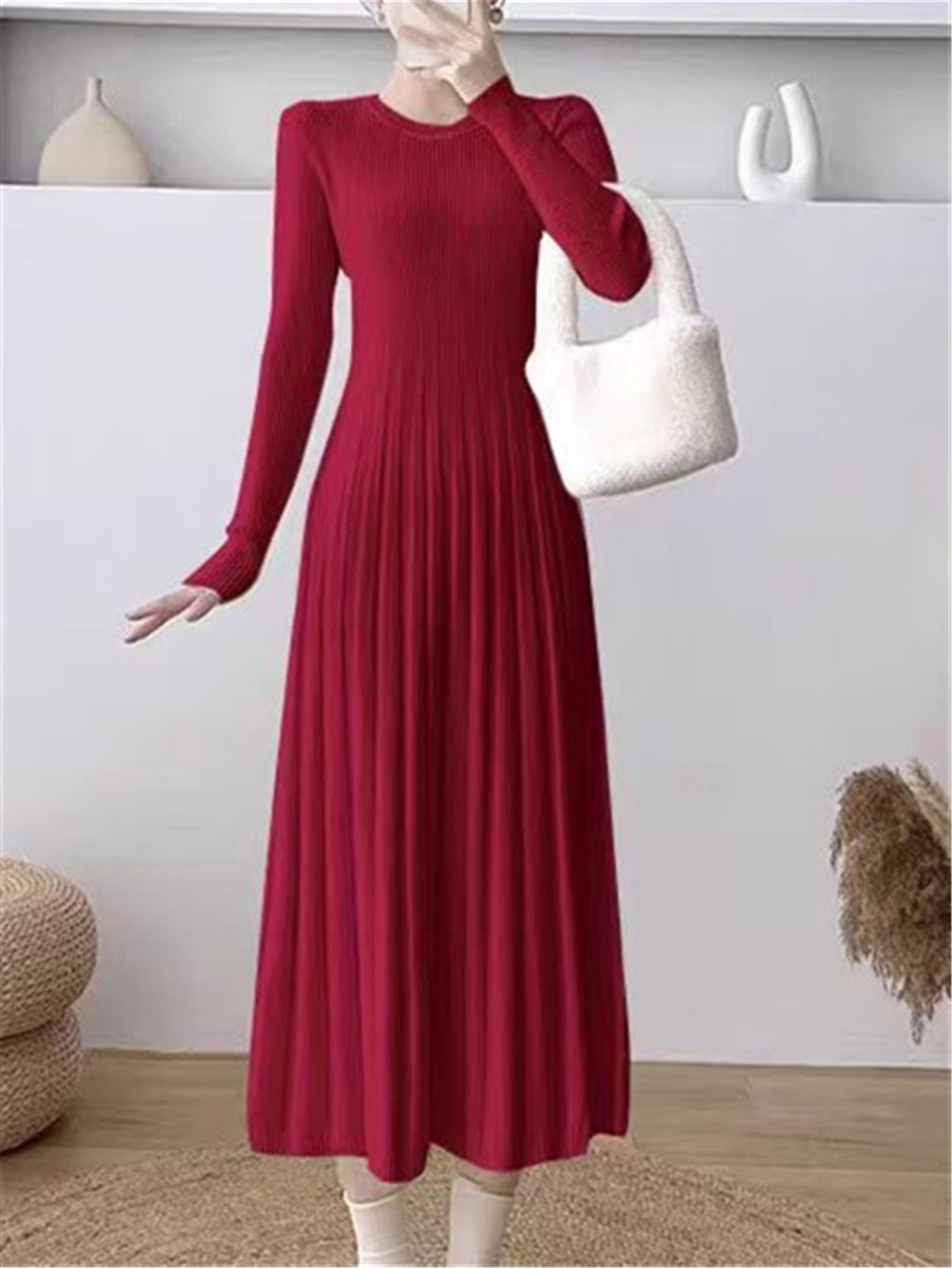 Elegantes Strickkleid für Damen