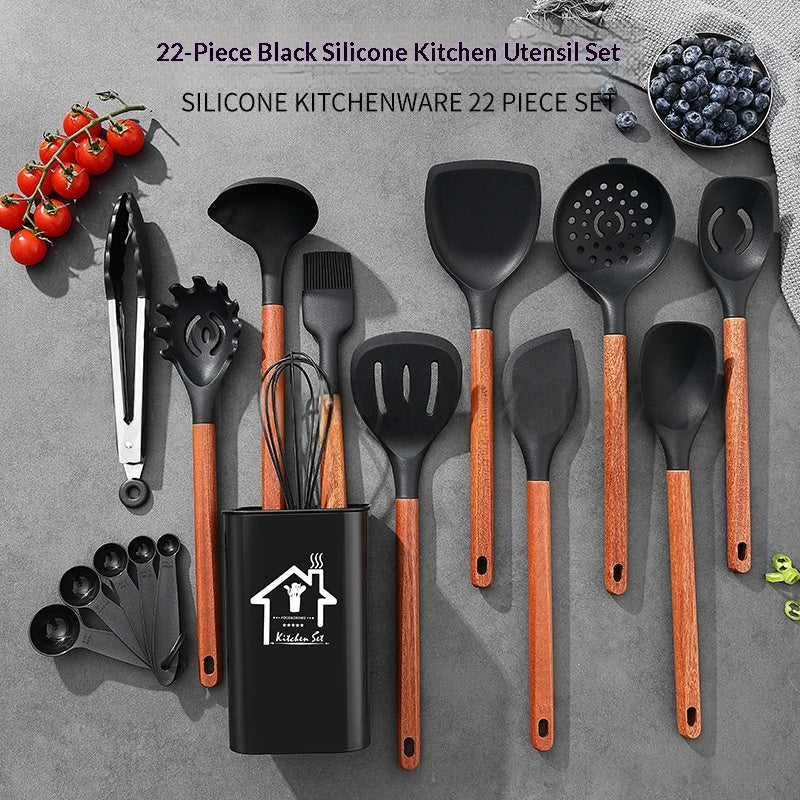 22-teiliges Küchenhelfer-Set aus Silikon – Bild 6 | LuxeStyle