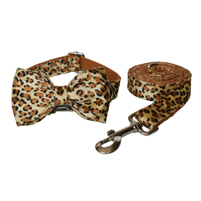Halsband mit Leopardenmuster für Hunde – Bild 9 | LuxeStyle